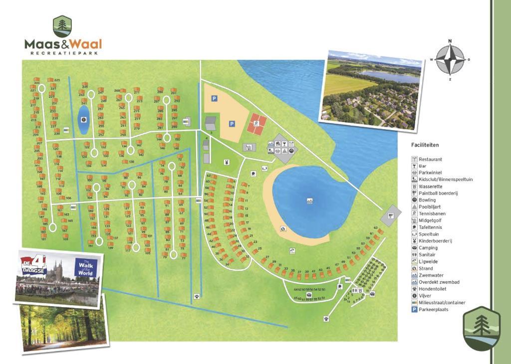 Vakantiewoning Maas En Waal 100 Ewijk ภายนอก รูปภาพ